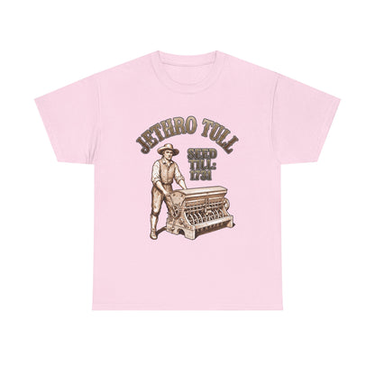Jethro Tull Vintage Band Tee | Man with Flax Scutching Machine T-Shirt