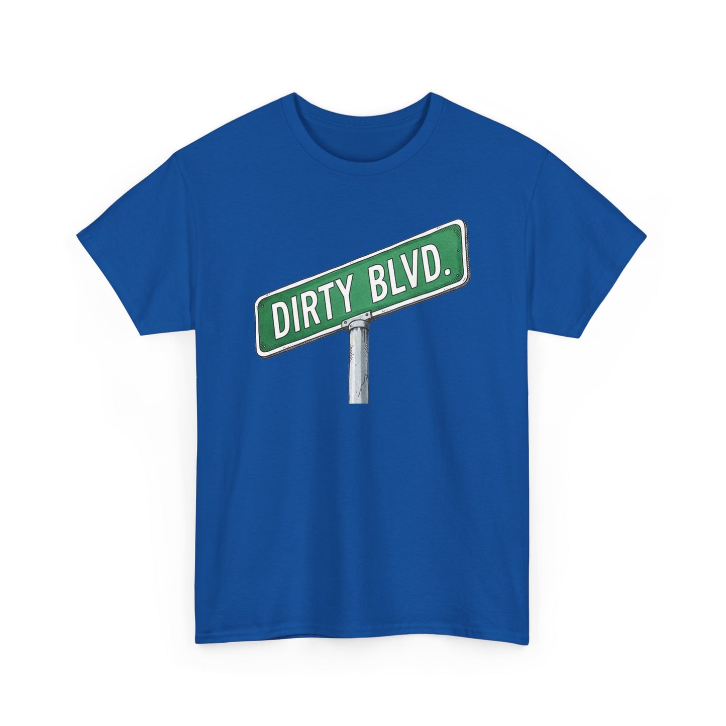 Dirty Blvd. Street Sign Tee | Vintage Urban Graphic Tee