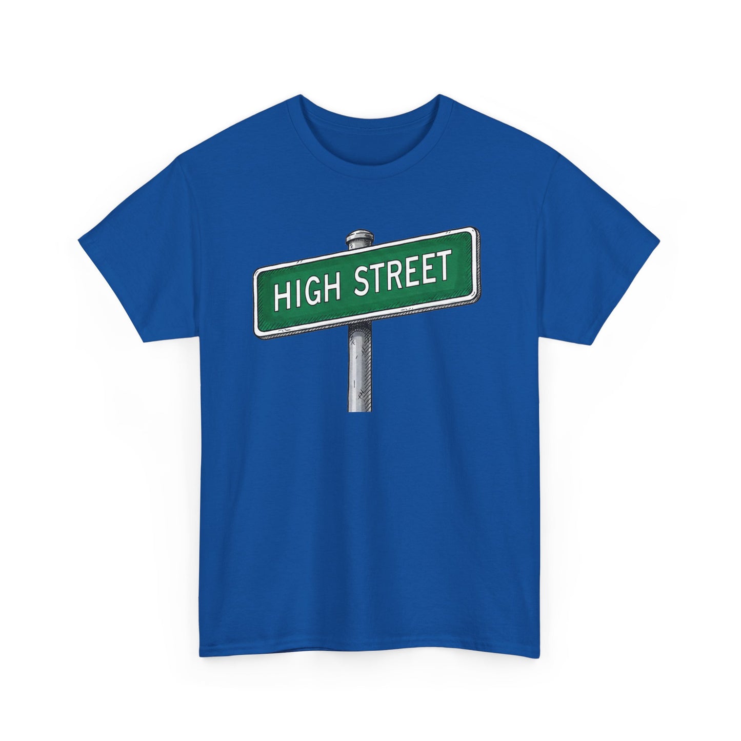 High Street Sign Tee | Vintage Urban Graphic Tee