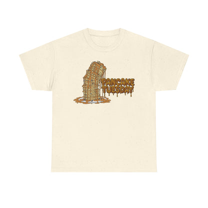 Mardi Gras Pancake Tuesday | Funny Fat Tuesday Tee
