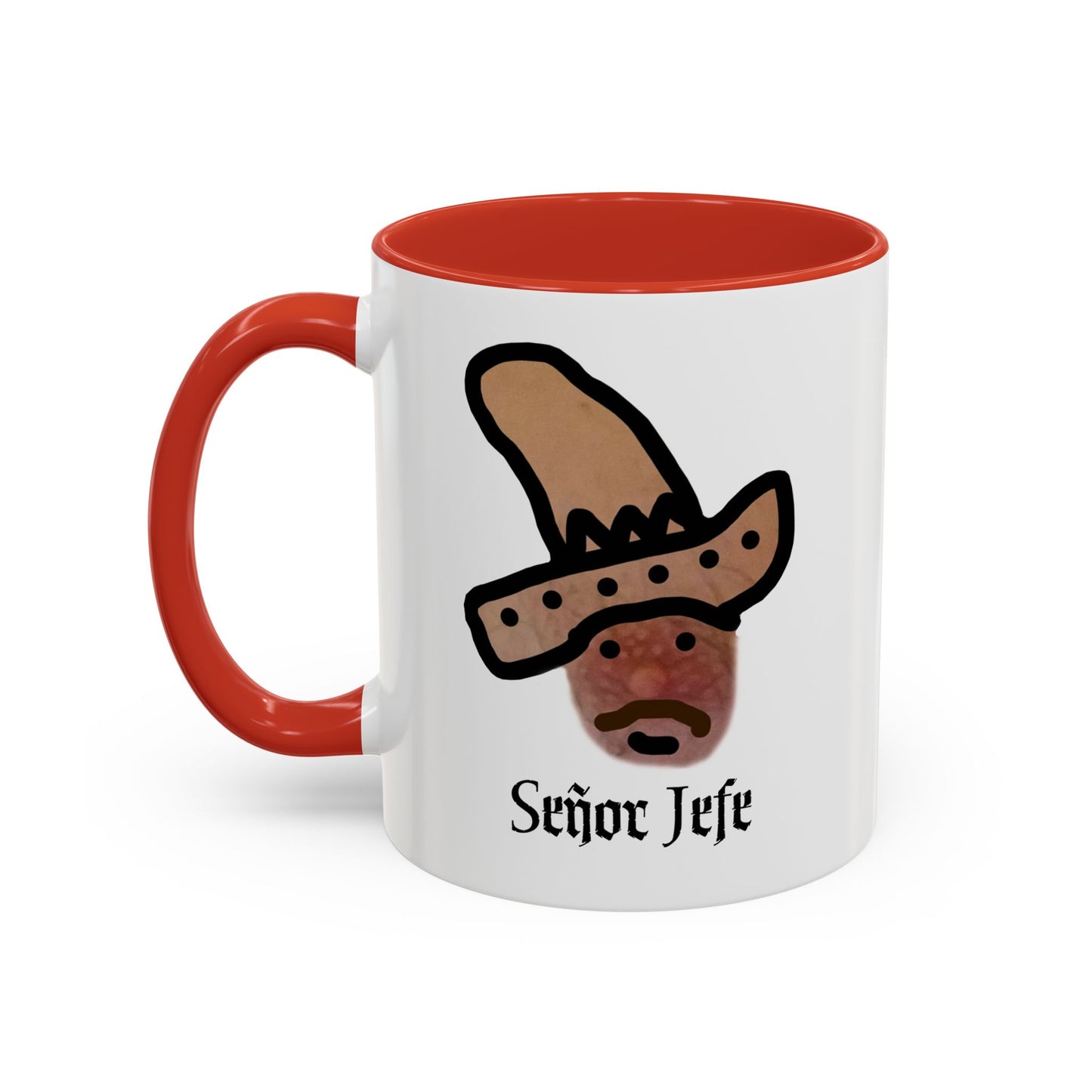 Señor Jefe Sombrero face accent coffee mug | 11oz | Buy Me!