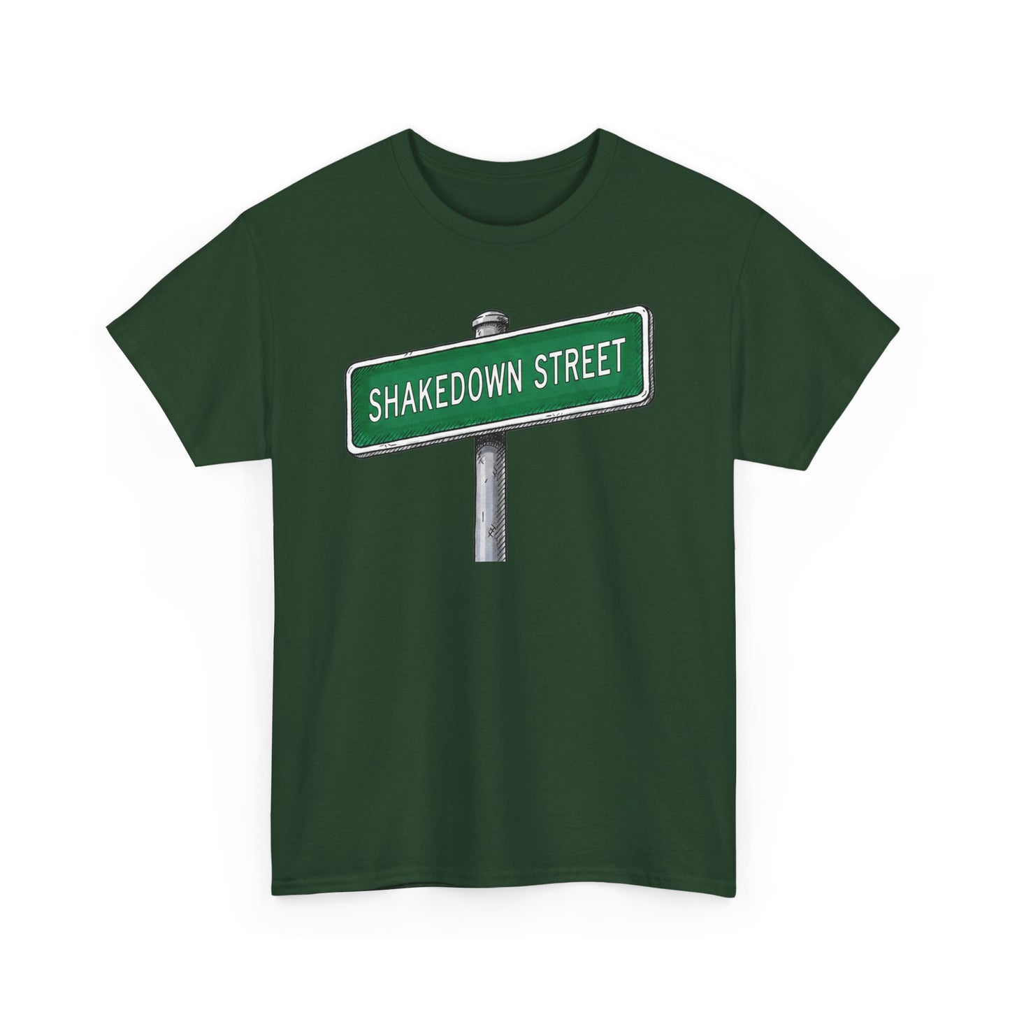 Shakedown Street Sign Tee | Vintage Urban Graphic Tee