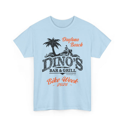 1-Sided Tee | Bike Week 2026 | Dino's Bar & Grill | Daytona Beach