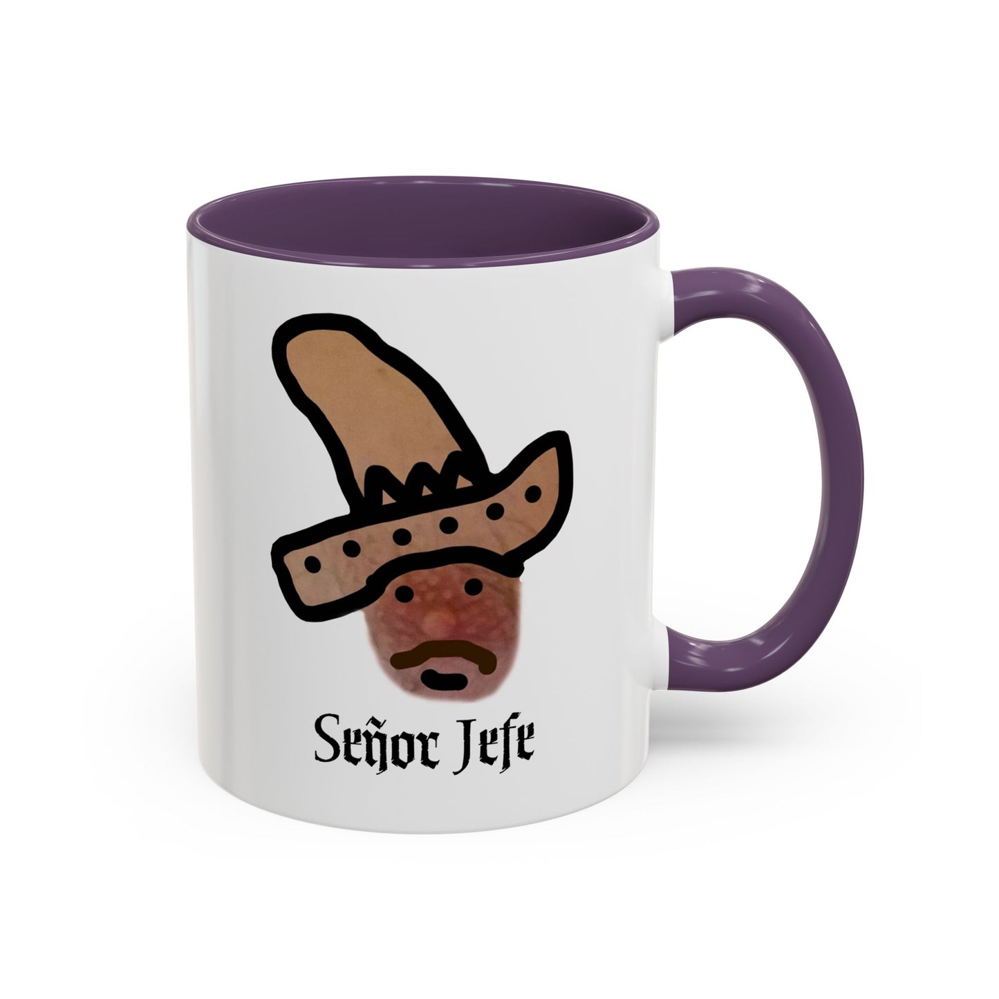 Señor Jefe Sombrero face accent coffee mug | 11oz | Buy Me!