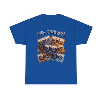 Old School Cassette Mix Tape Tee | Retro Music Vintage Audio Design