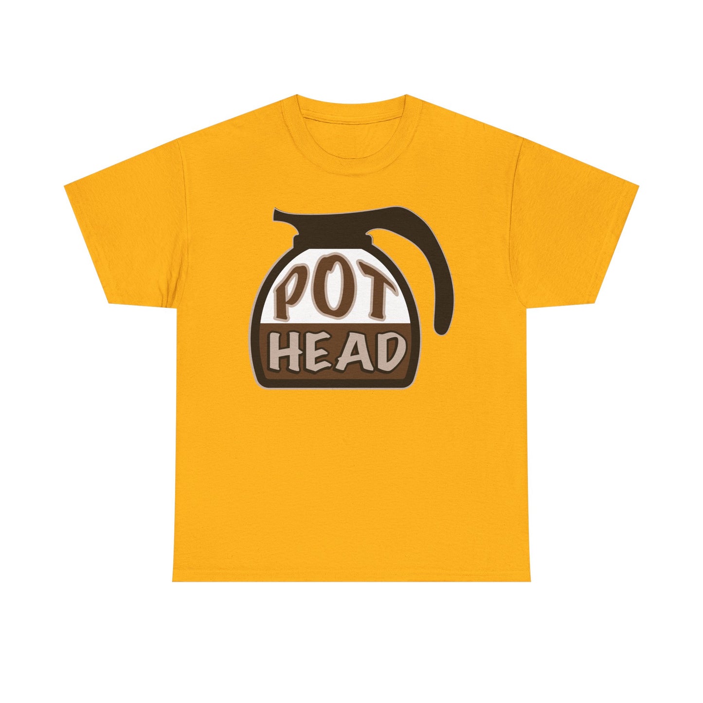 Pot Head Coffee Carafe Tee | Funny Coffee Shirt