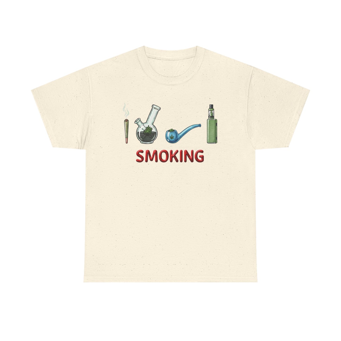 Smoking Paraphernalia Tee | Joint, Bong, Pipe, Vape Illustration