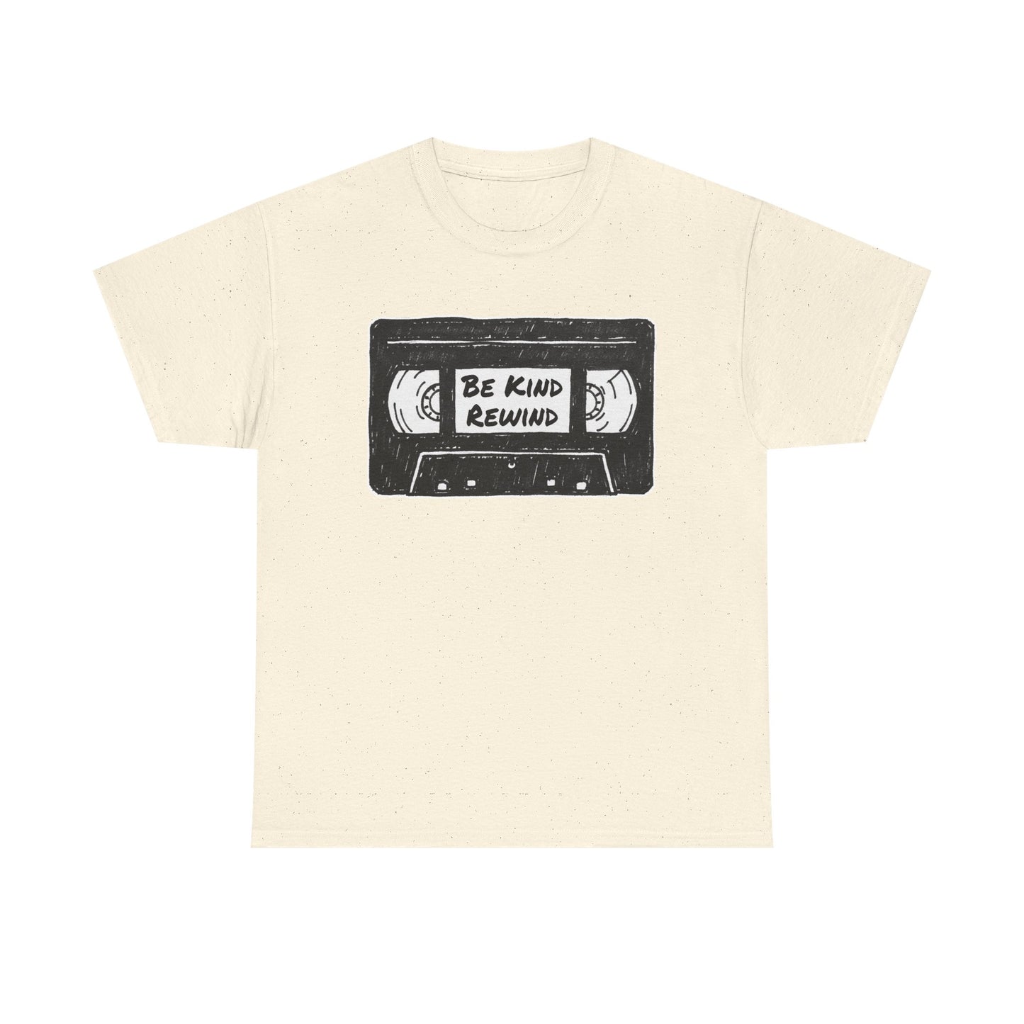 Be Kind Rewind VHS cassette tape T-Shirt | retro music tee