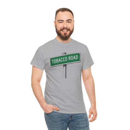Tobacco Road Street Sign Tee | Vintage Urban Graphic Tee