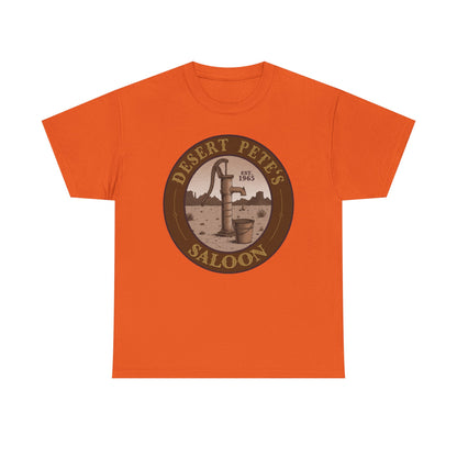 Desert Petes Saloon Kingston Trio inspired Tee sepia | Old Western Desert Pump