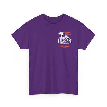 2-Sided T‑Shirt | Bike Week 2026 | Dino's Bar & Grill | Daytona Beach