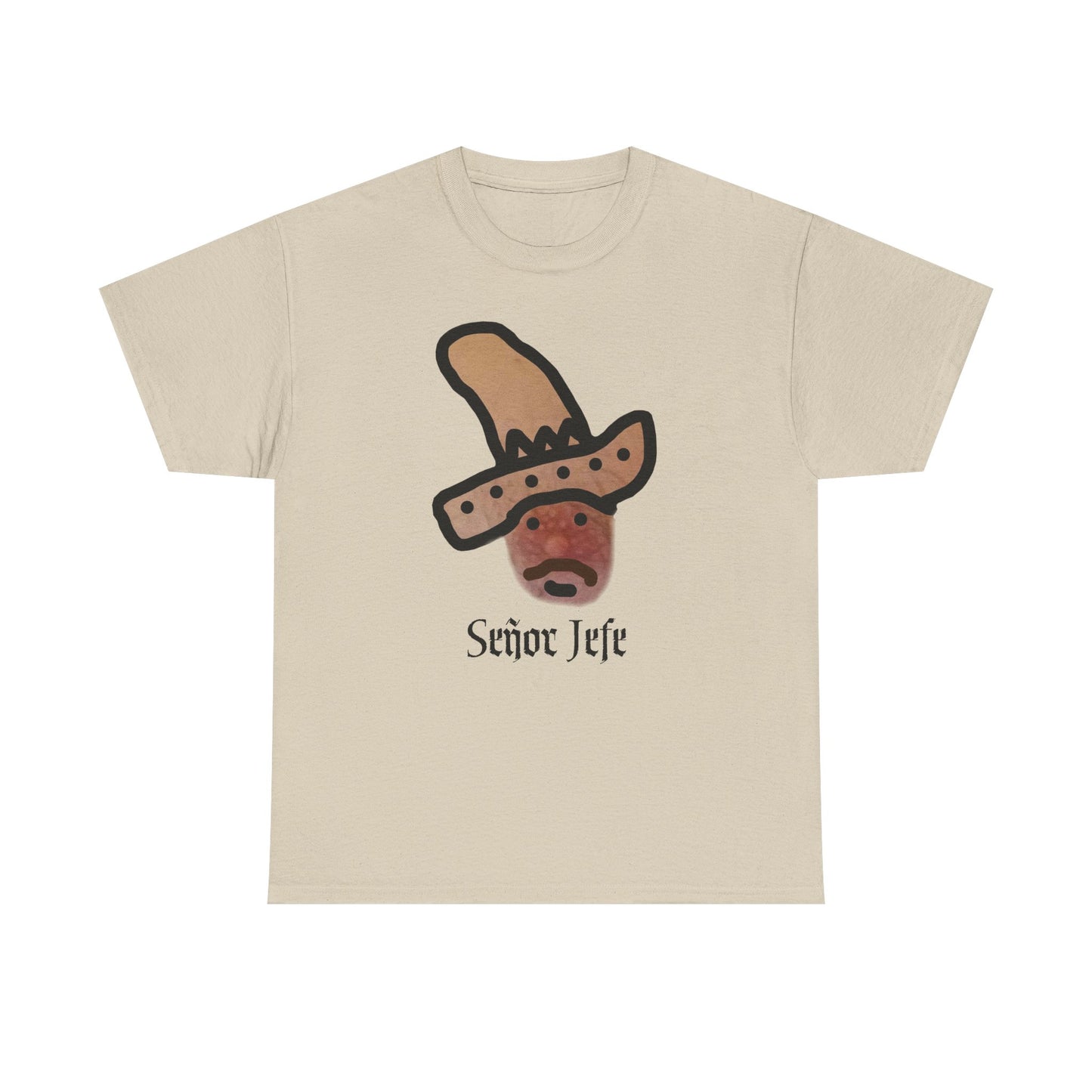 Señor Jefe Nipple sombrero logo Tee | Please buy me!