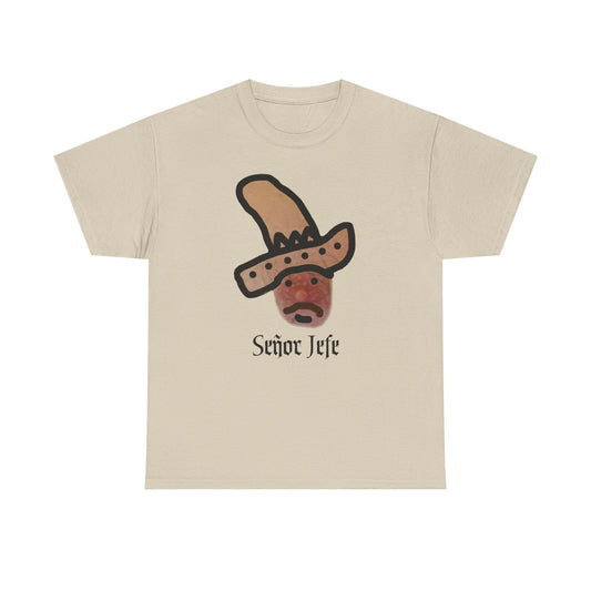 Señor Jefe Nipple sombrero logo Tee | Please buy me!