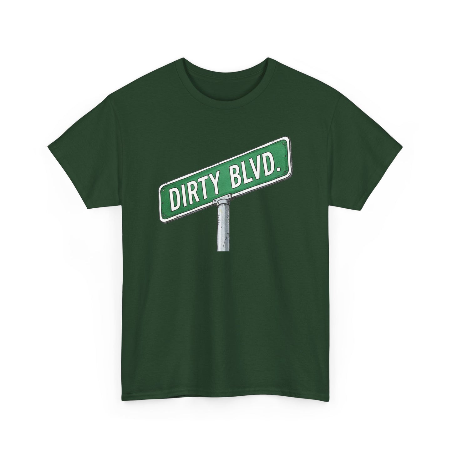 Dirty Blvd. Street Sign Tee | Vintage Urban Graphic Tee