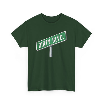 Dirty Blvd. Street Sign Tee | Vintage Urban Graphic Tee