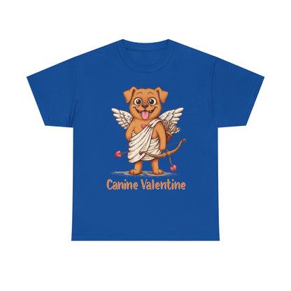 Valentines Day ! Canine Valentine Tee | Happy Cupid | Valentines Gift