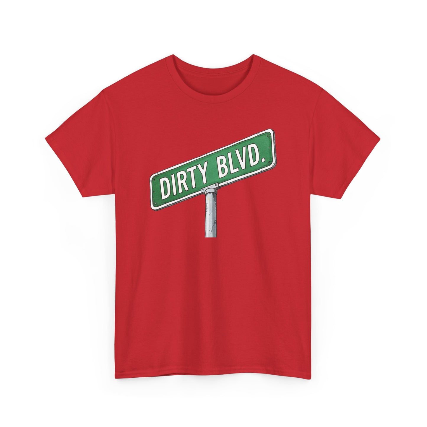 Dirty Blvd. Street Sign Tee | Vintage Urban Graphic Tee