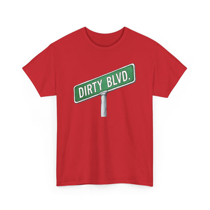 Dirty Blvd. Street Sign Tee | Vintage Urban Graphic Tee