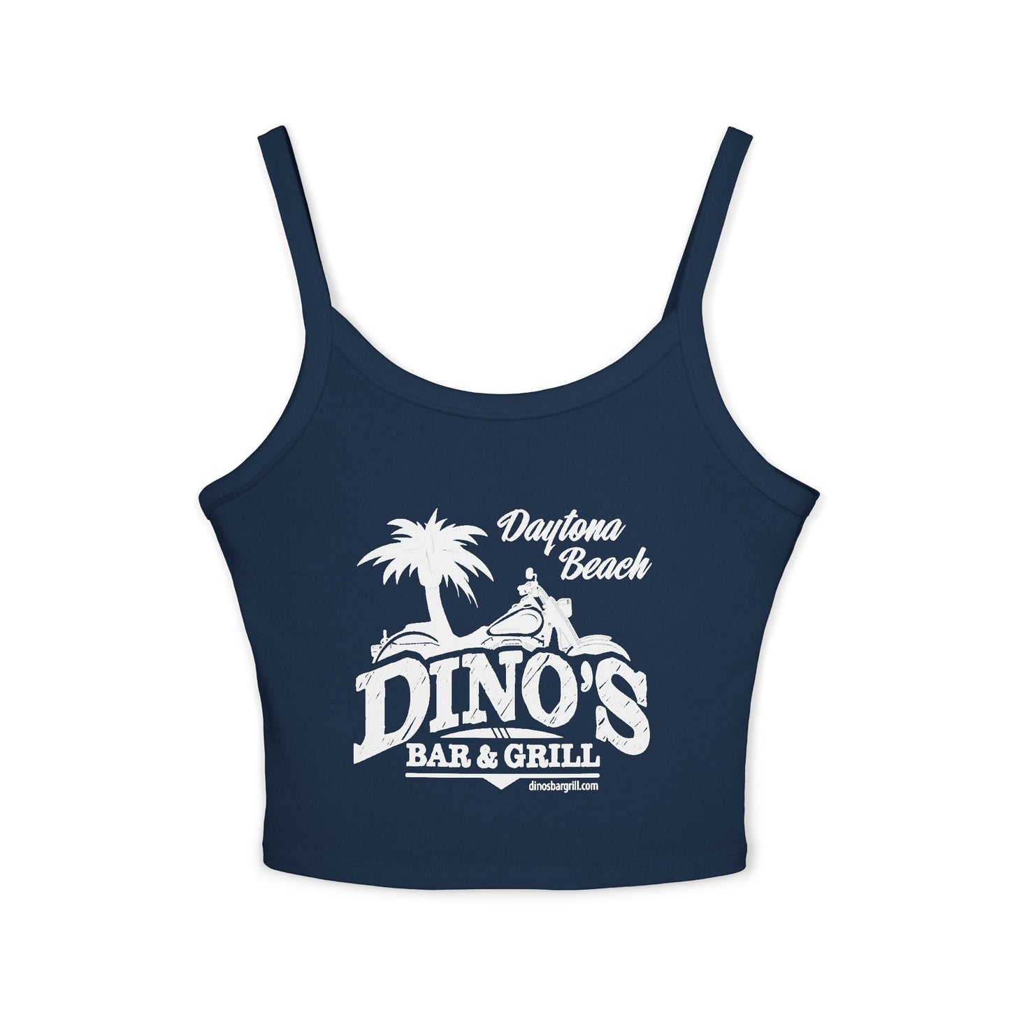 Women's Beach Crop Tank Top | Dino's Bar & Grill | Daytona Beach