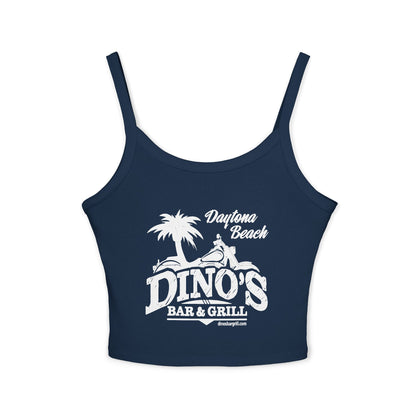 Women's Beach Crop Tank Top | Dino's Bar & Grill | Daytona Beach