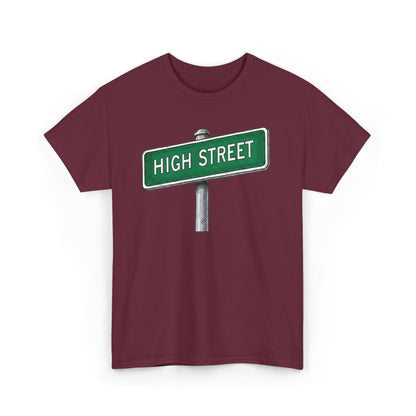 High Street Sign Tee | Vintage Urban Graphic Tee
