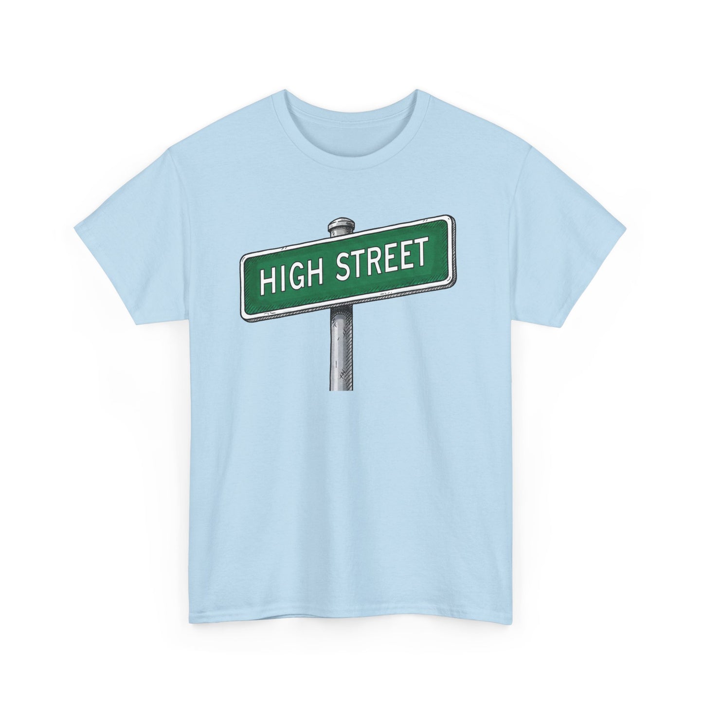 High Street Sign Tee | Vintage Urban Graphic Tee