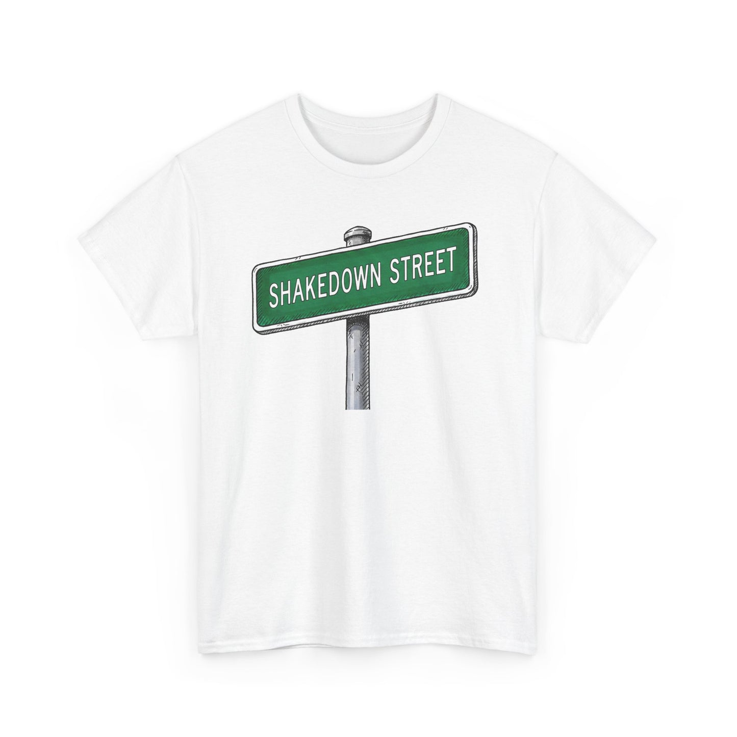 Shakedown Street Sign Tee | Vintage Urban Graphic Tee