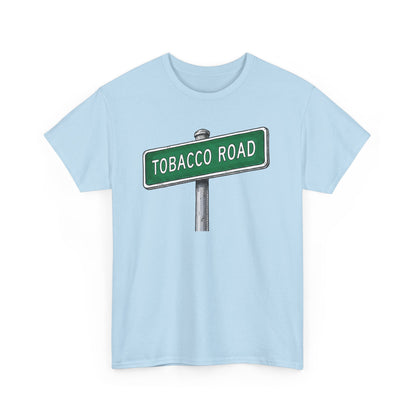 Tobacco Road Street Sign Tee | Vintage Urban Graphic Tee