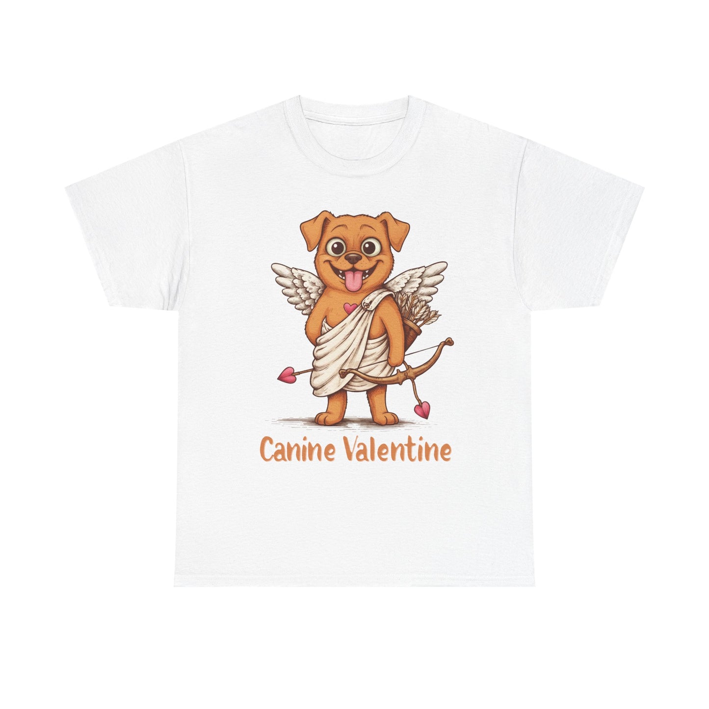 Valentines Day ! Canine Valentine Tee | Happy Cupid | Valentines Gift