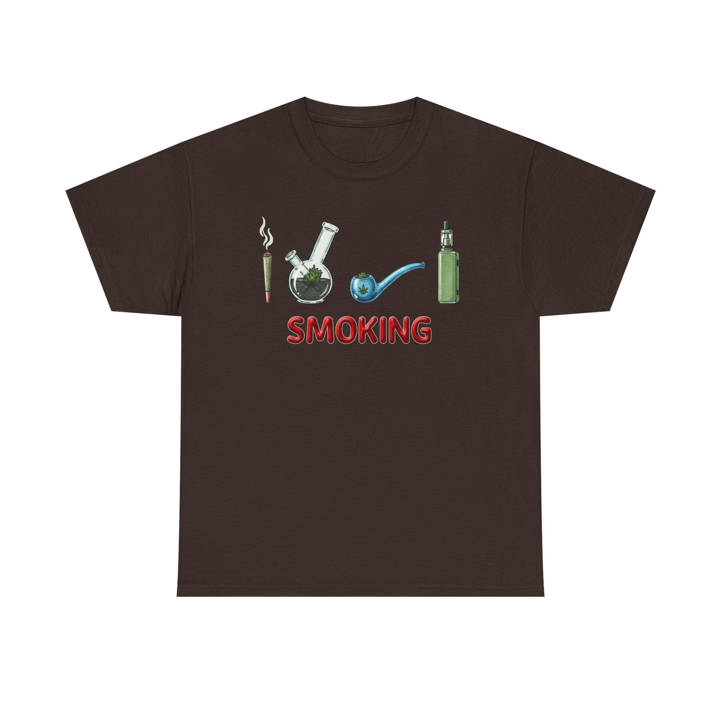 Smoking Paraphernalia Tee | Joint, Bong, Pipe, Vape Illustration