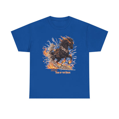 2026 Year of the Horse Tee | Chinese Zodiac Fire Horse Illustration