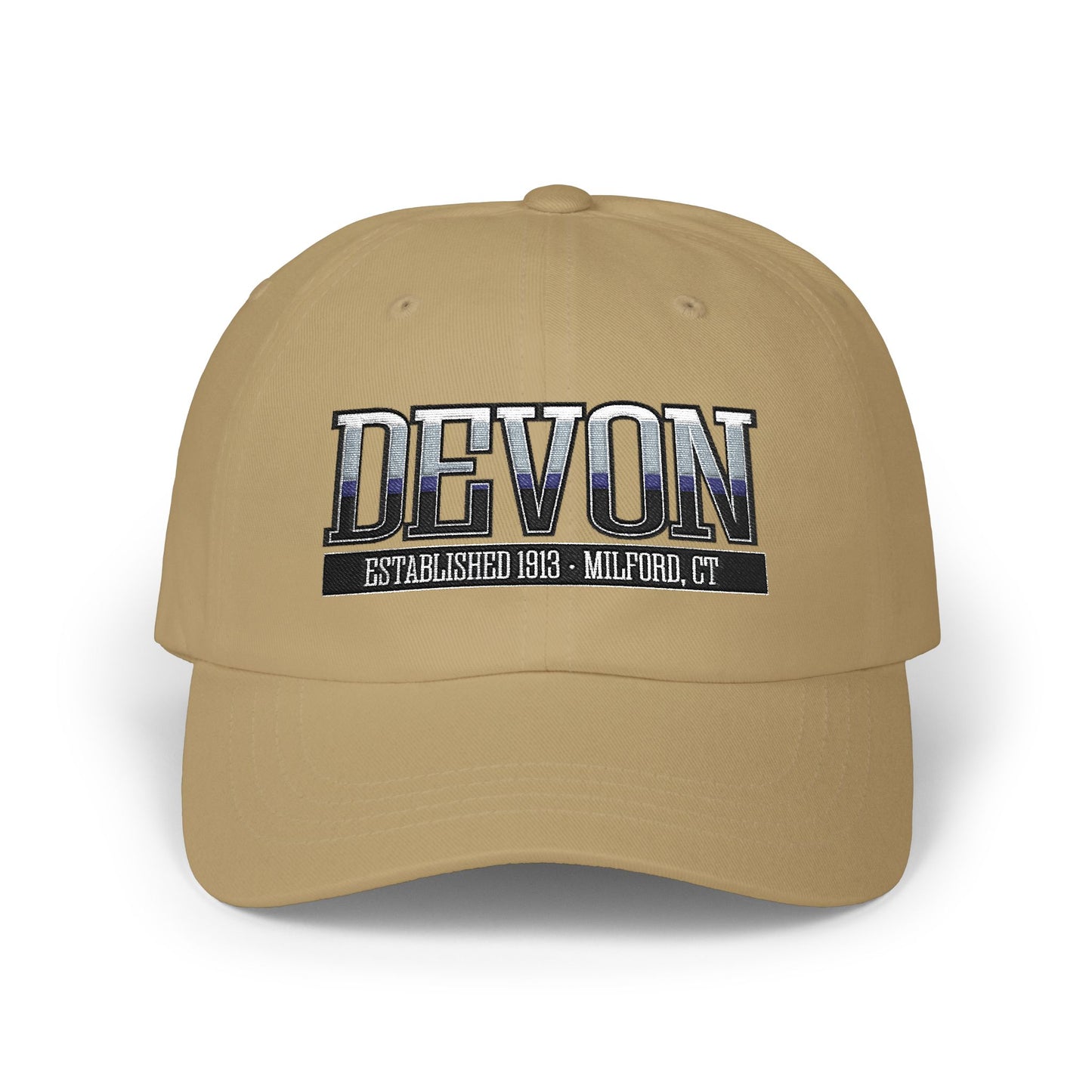 Devon, Established 1913, Milford, Connecticut Embroidered Hat