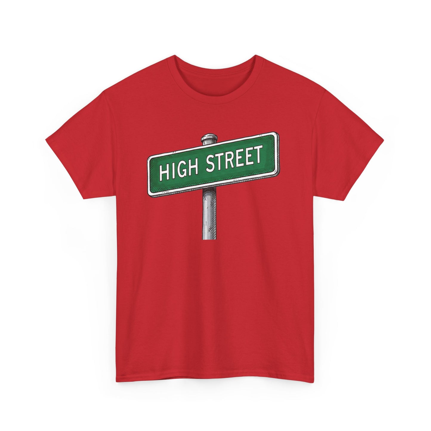 High Street Sign Tee | Vintage Urban Graphic Tee