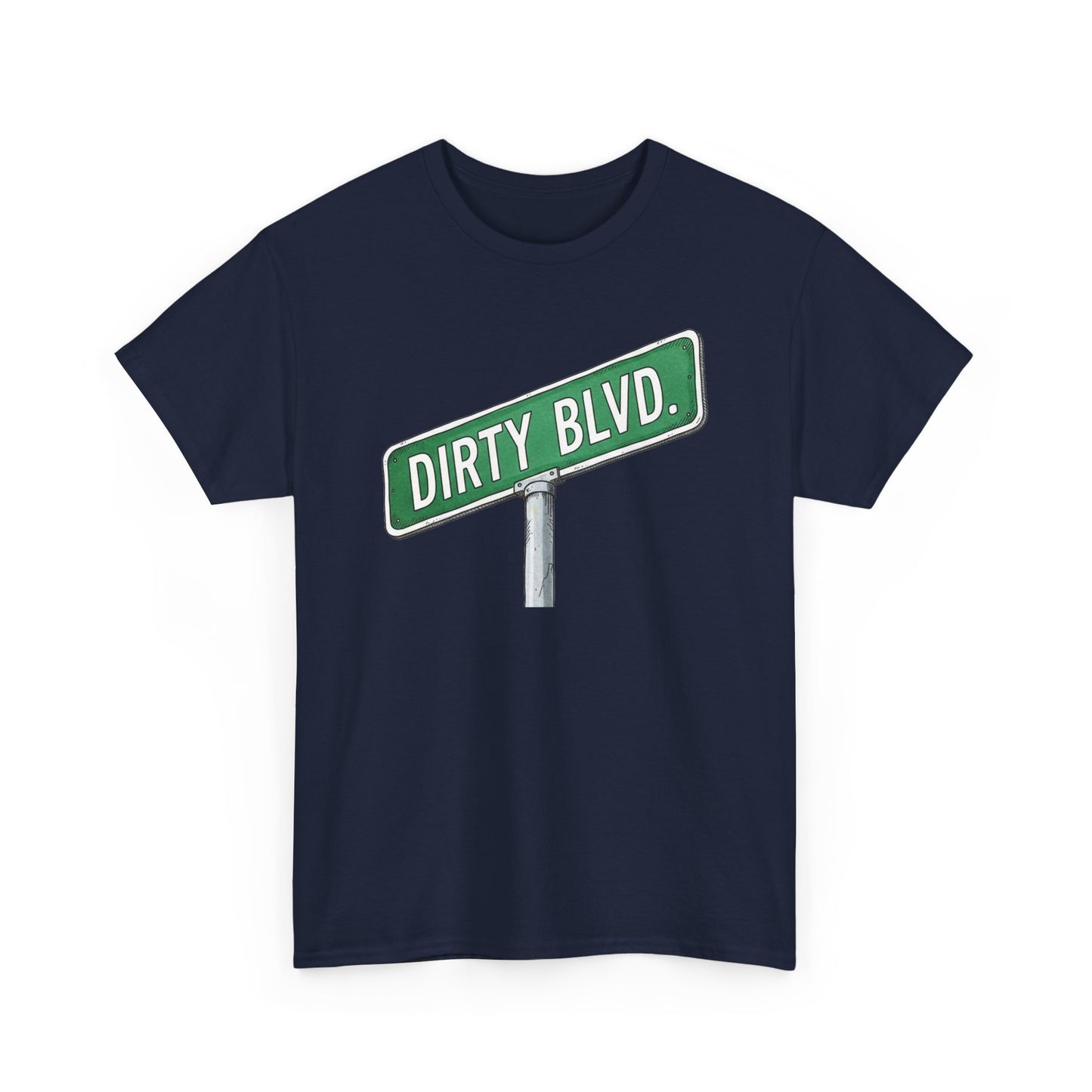 Dirty Blvd. Street Sign Tee | Vintage Urban Graphic Tee