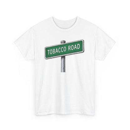 Tobacco Road Street Sign Tee | Vintage Urban Graphic Tee