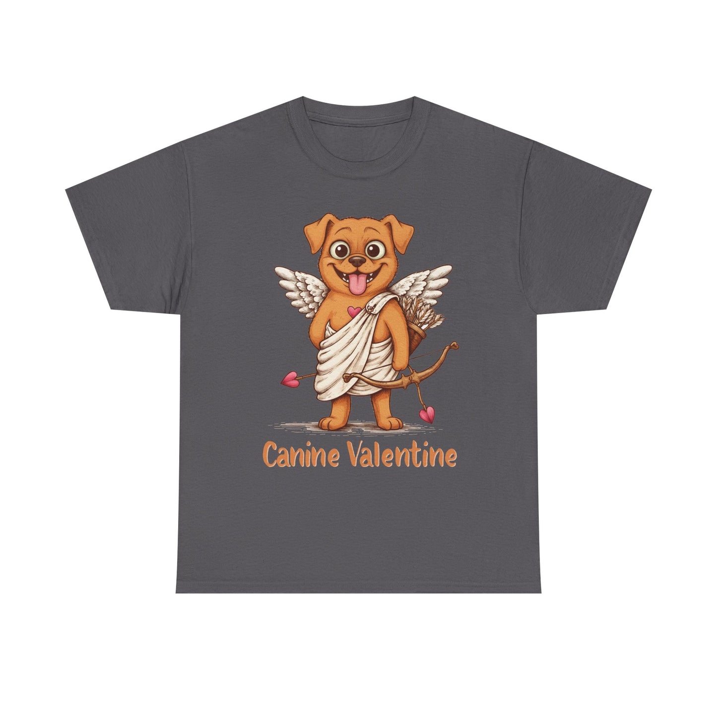 Valentines Day ! Canine Valentine Tee | Happy Cupid | Valentines Gift