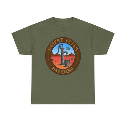 Desert Petes Saloon Kingston Trio inspired Tee | Old Western Desert Pump