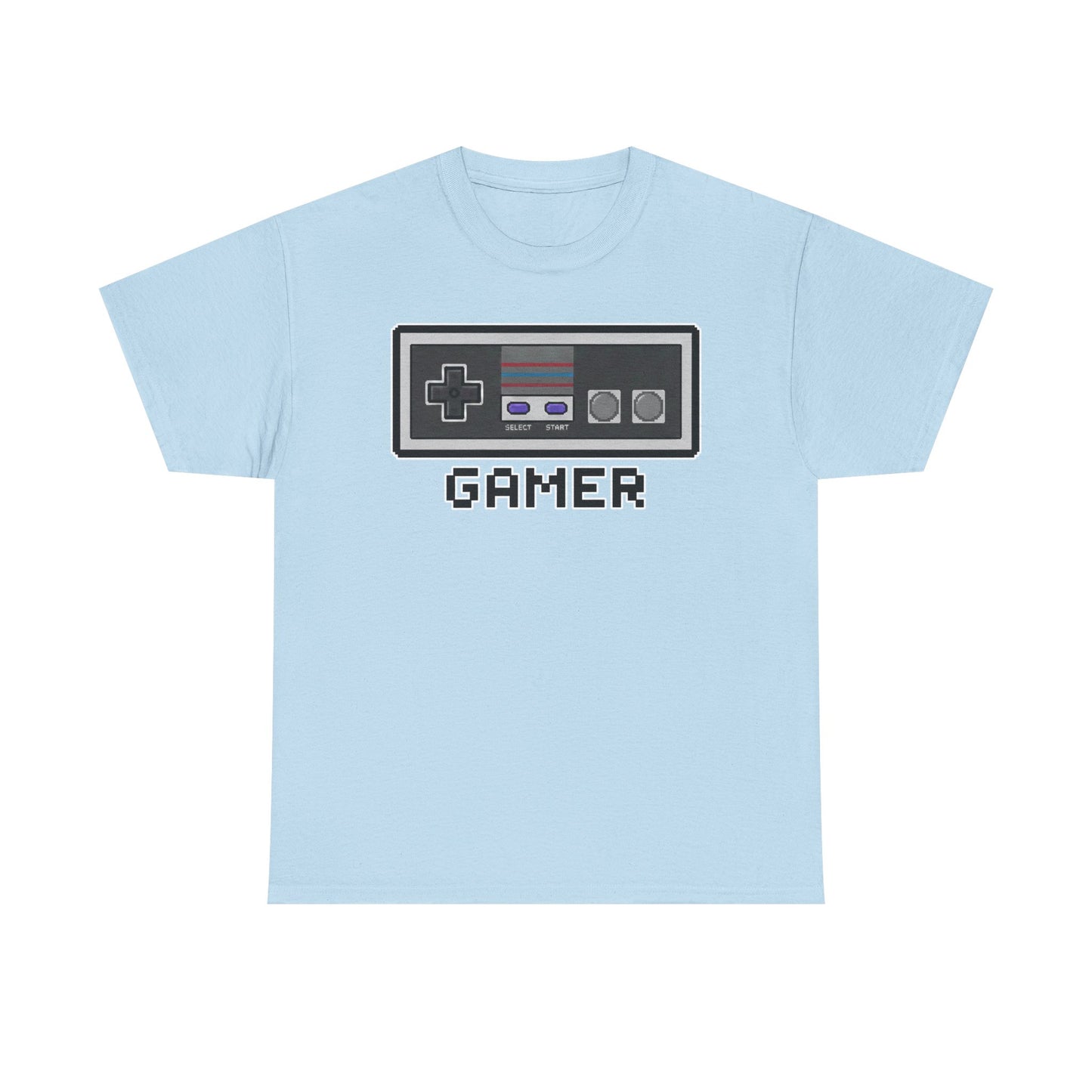 Retro Game Controller Pixel Art Tee | Gamer T-Shirt | Old School Vintage