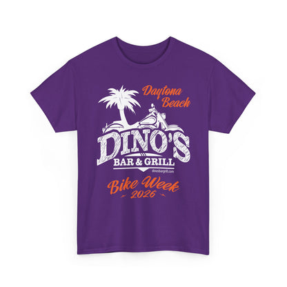 1-Sided Tee | Bike Week 2026 | Dino's Bar & Grill | Daytona Beach