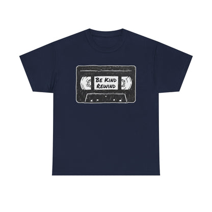 Be Kind Rewind VHS cassette tape T-Shirt | retro music tee