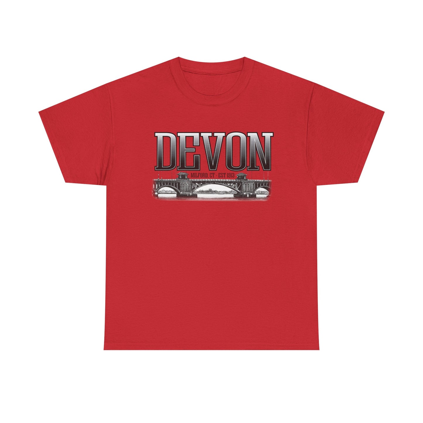 Devon | Established 1913, Milford, CT | Bridge T-Shirt