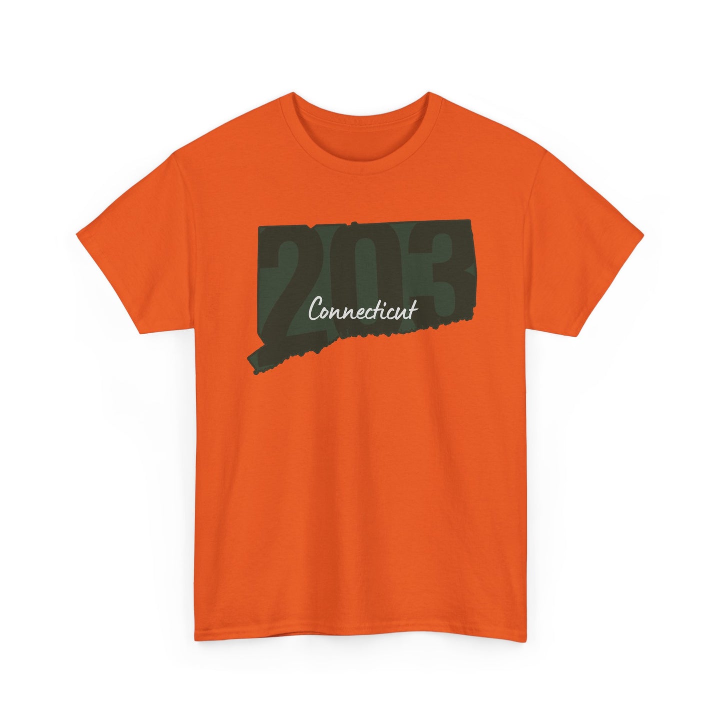 Connecticut Area Code 203 Tee | Graphic State CT T-shirt