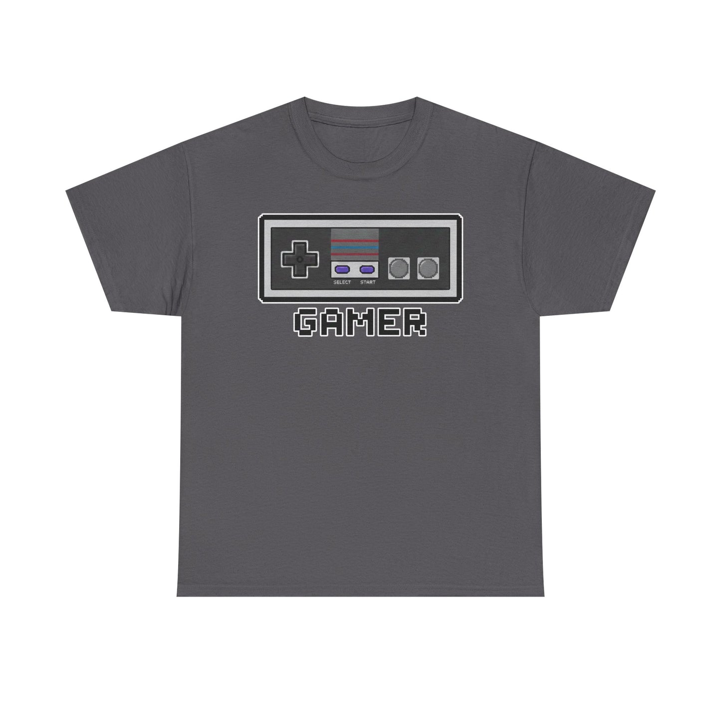 Retro Game Controller Pixel Art Tee | Gamer T-Shirt | Old School Vintage
