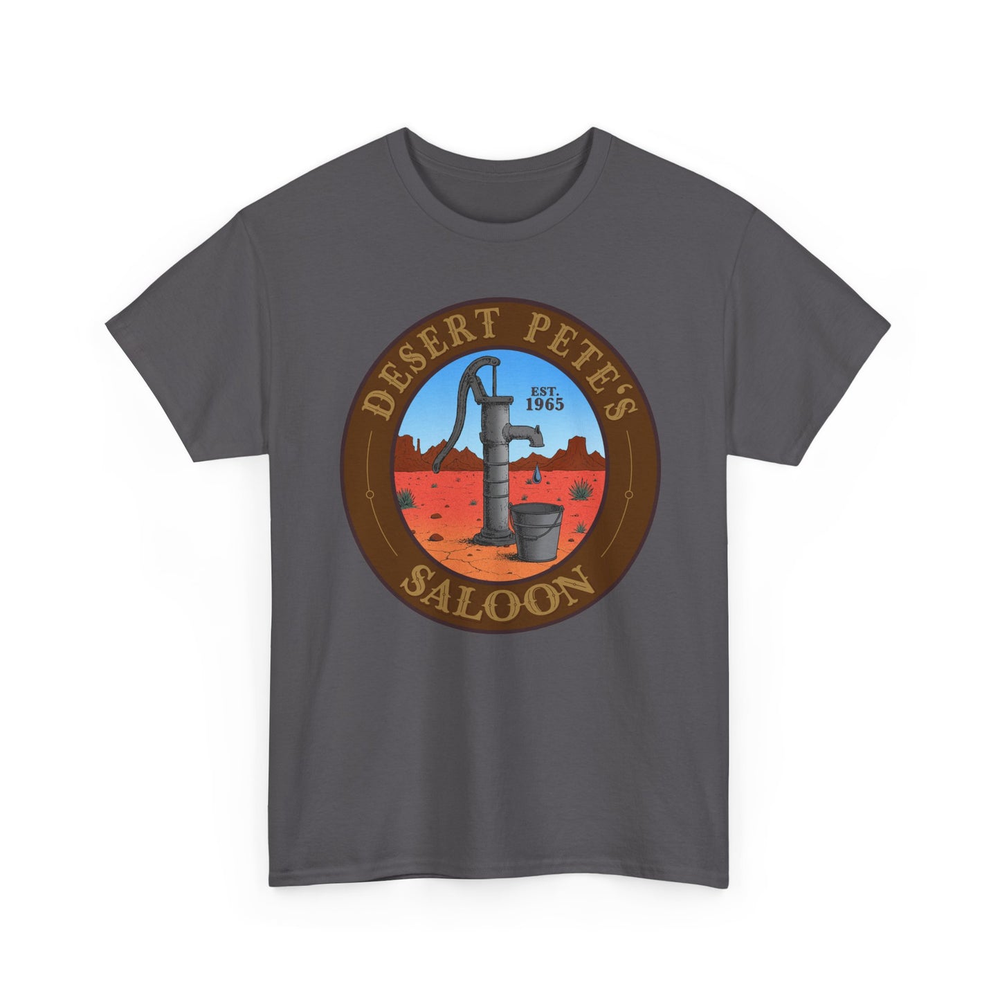 Desert Petes Saloon Kingston Trio inspired Tee | Old Western Desert Pump