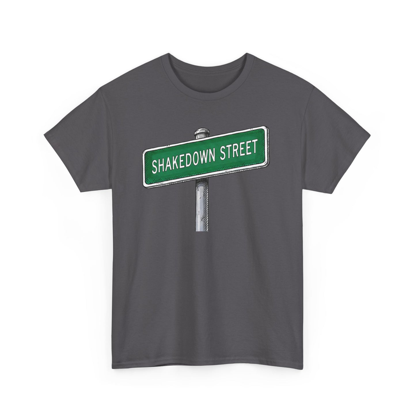 Shakedown Street Sign Tee | Vintage Urban Graphic Tee
