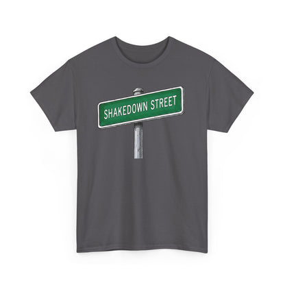 Shakedown Street Sign Tee | Vintage Urban Graphic Tee