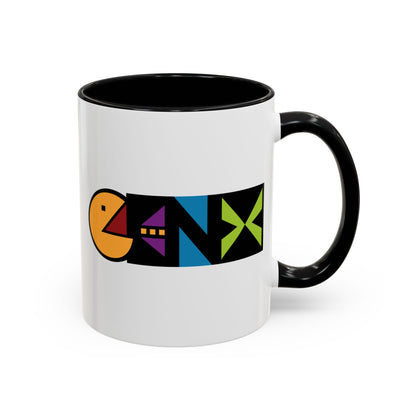 Retro Gen-X Arcade Style Mug | 80s Video Game Inspired Coffee Mug