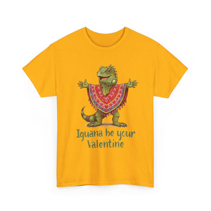 Valentines Day ! "Iguana be your Valentine" Tee | Happy Iguana in Heart Poncho | Valentines Gift