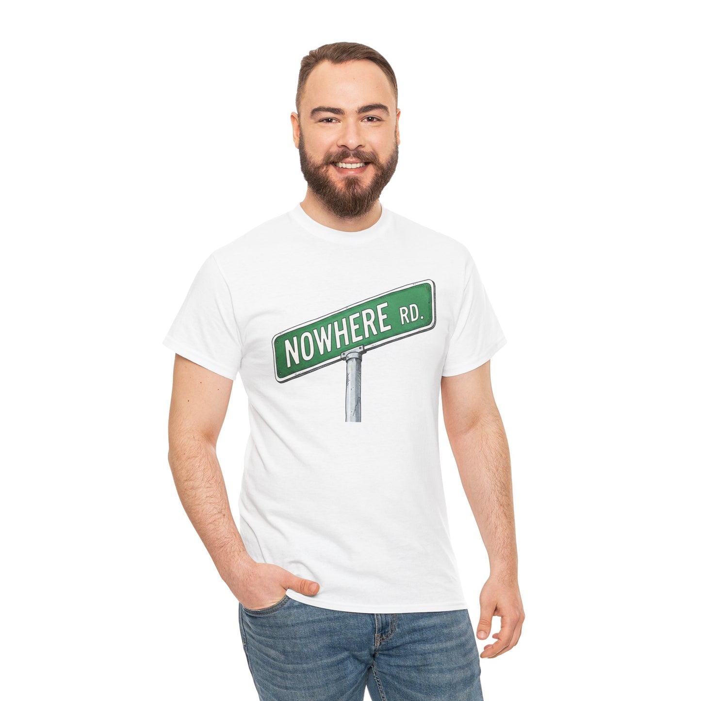 Nowhere Rd. Street Sign Tee | Road to Nowhere T-Shirt