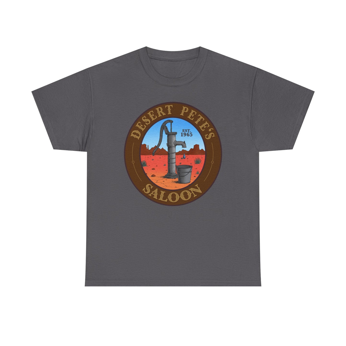 Desert Petes Saloon Kingston Trio inspired Tee | Old Western Desert Pump